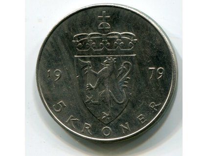 NORSKO. 5 kroner 1979.