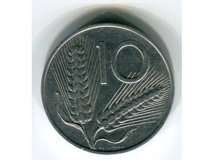ITÁLIE. 10 lire 1978.