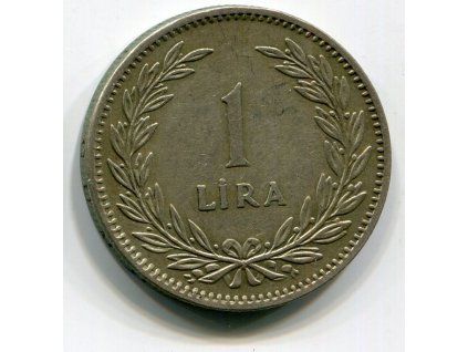 TURECKO. 1 lira 1948.