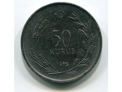 TURECKO. 50 kurus 1975.