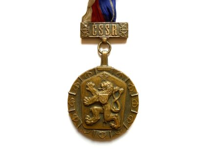 ČSSR. Insignie předsedy Městského / Obecního národního výboru.