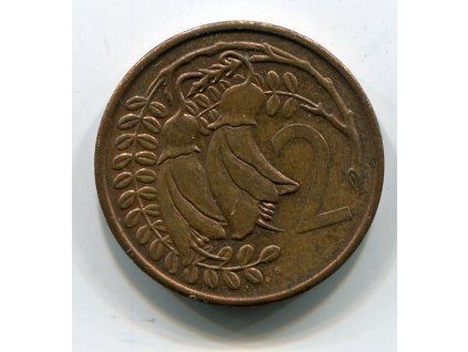 NOVÝ ZÉLAND. 2 cents 1982.