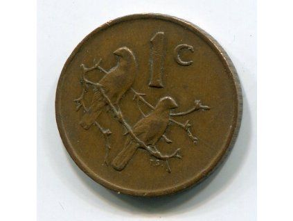 JIHOAFRICKÁ REPUBLIKA. 1 cent 1975.