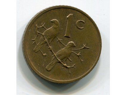 JIHOAFRICKÁ REPUBLIKA. 1 cent 1978.