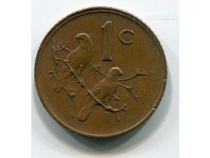 JIHOAFRICKÁ REPUBLIKA. 1 cent 1980.