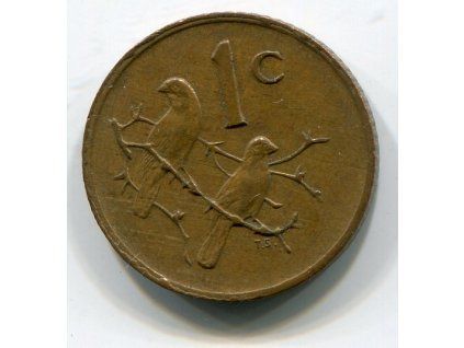 JIHOAFRICKÁ REPUBLIKA. 1 cent 1981.