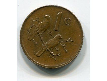 JIHOAFRICKÁ REPUBLIKA. 1 cent 1975.