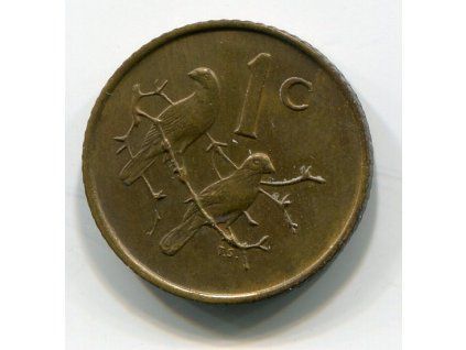 JIHOAFRICKÁ REPUBLIKA. 1 cent 1982.