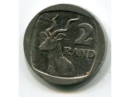 JIHOAFRICKÁ REPUBLIKA. 2 rand 1995.