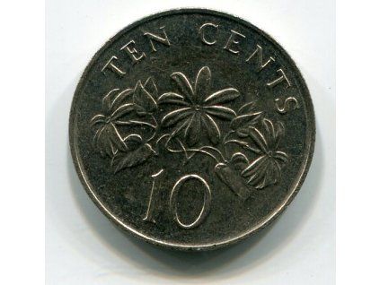 SINGAPUR. 10 cents 1990. KM-51