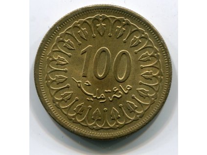 TUNIS. 100 millim 1960.
