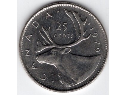 KANADA. 25 cents 1979. KM-74.