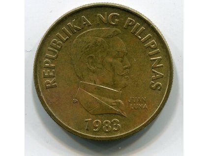 FILIPÍNY. 25 sentimos 1983.