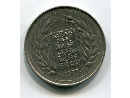 INDIE. 50 paise 1973. b.zn.