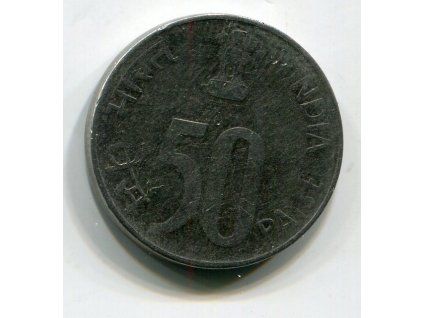 INDIE. 50 paise 1998. b.zn.