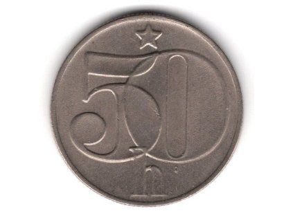 ČESKOSLOVENSKO. 50 haléřů 1989.