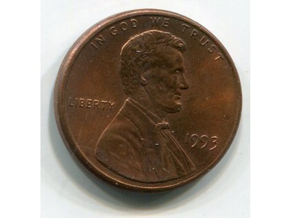 USA. 1 cent 1993.