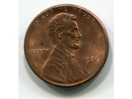 USA. 1 cent 1986. KM-201