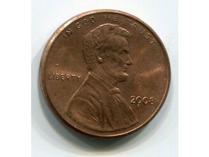 USA. 1 cent 2008.