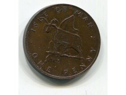 OSTROV MAN. 1 penny 1976.