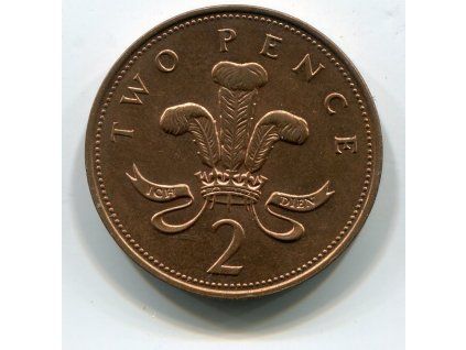 VELKÁ BRITÁNIE. 2 pence 1994.