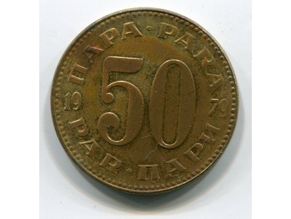 JUGOSLÁVIE. 50 para 1979.