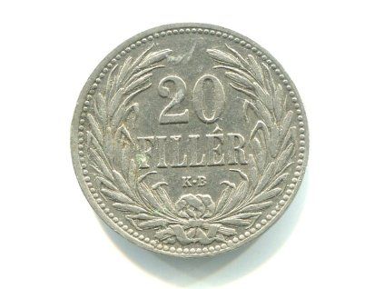 František Josef I. 20 fillér 1907/KB.