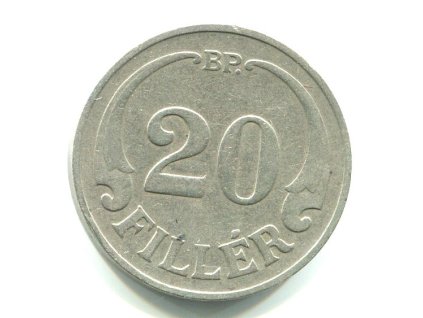 MAĎARSKO. 20 fillér 1926. KM-508