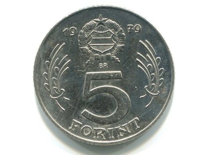 MAĎARSKO. 5 forint 1979.