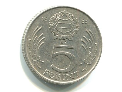 MAĎARSKO. 5 forint 1985.