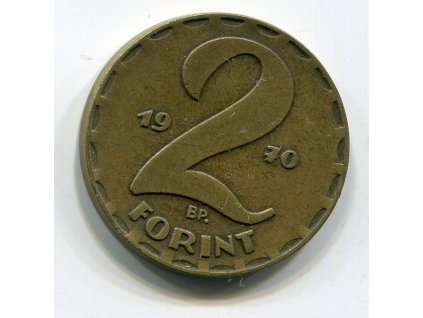 MAĎARSKO. 2 forint 1970.