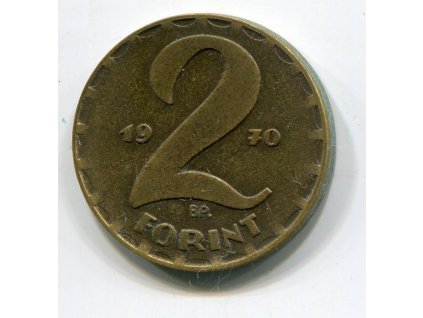 MAĎARSKO. 2 forint 1970.