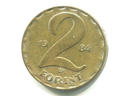 MAĎARSKO. 2 forint 1984.