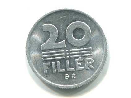 MAĎARSKO. 20 fillér 1985.