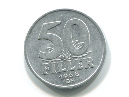 MAĎARSKO. 50 fillér 1968.