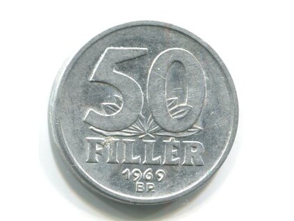 MAĎARSKO. 50 fillér 1969.