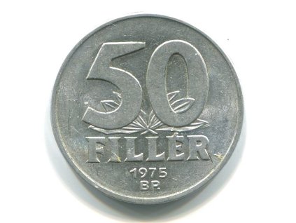 MAĎARSKO. 50 fillér 1975.