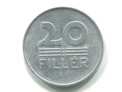 MAĎARSKO. 20 fillér 1955.