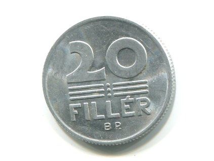 MAĎARSKO. 20 fillér 1968.