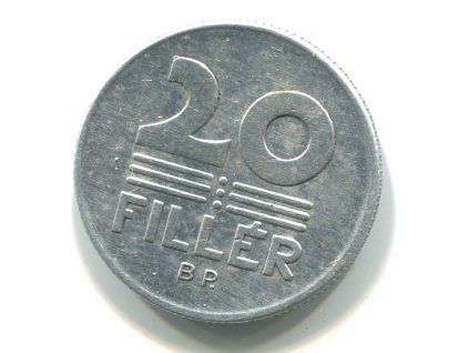 MAĎARSKO. 20 fillér 1968.