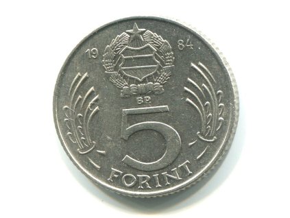 MAĎARSKO. 5 forint 1984.