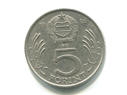 MAĎARSKO. 5 forint 1985.