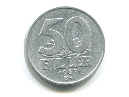 MAĎARSKO. 50 fillér 1967.