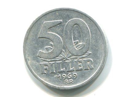 MAĎARSKO. 50 fillér 1969.