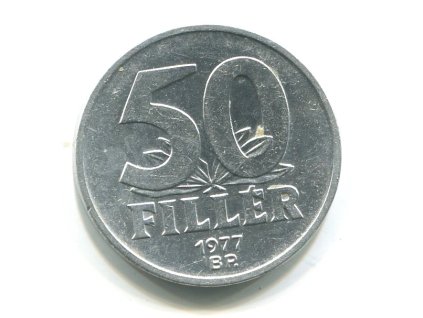 MAĎARSKO. 50 fillér 1977.