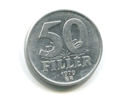 MAĎARSKO. 50 fillér 1979.