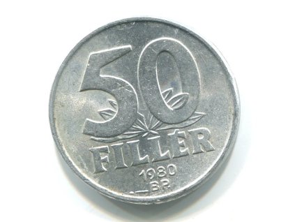 MAĎARSKO. 50 fillér 1980.