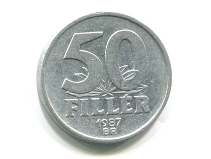MAĎARSKO. 50 fillér 1987.
