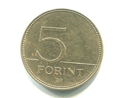 MAĎARSKO. 5 forint 1997.