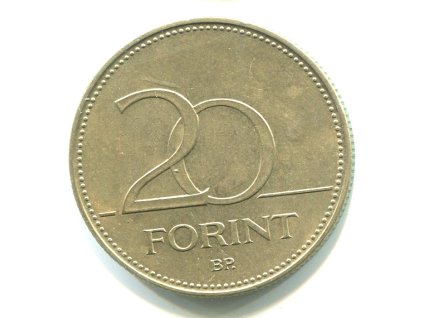 MAĎARSKO. 20 forint 1993.